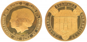 Netherlands - Medal Beatrix and Claus - gold 15,22 gram - proof