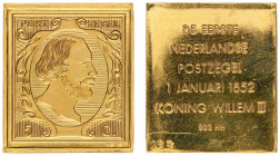 Netherlands - Medal 'Willem III' - Gold 7,04 gram .900 - UNC