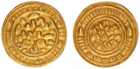 Arabian Empires - Post-Abbasid dynasties - Hamdanid - Imitation of AV Dínar (2.17 g.), pseudo-Zabid (actually struck at San'a?) and frozen date AH451 ...