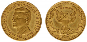 Netherlands - Medal 'Kennedy'- Gold 6,78 gram .900 - UNC