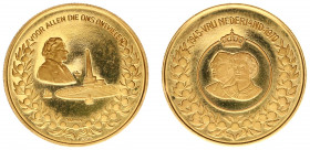 Netherlands - Medal Vrij Nederland 1945-1970 - Gold 6.72 gram .900 Numint - Proof