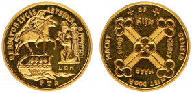 Netherlands - Medal 'REDDITORLUCIS AETERNA'- Gold 5,86 gram - Proof
