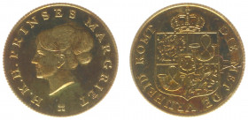 Netherlands - Medal Prinses Margriet - gold 3,70 gram .750 - Proof