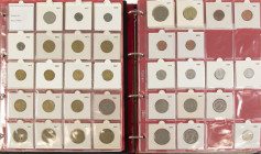 Africa - 2 albums African coins, collected by date and type a.w. Congo, Eritrea, Gambia, Kenia, Namibia, Zaire and many more