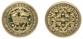Netherlands - Medal 'Het waardevolste Goud van Nederland - Gouden Lam 1373' - Gold 3.5 gram .585 - Proof, issued by HNM