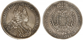 Austria - Empire - Karl VI (1711-1740) - Taler 1716, St. Veit (cf. KM1570, Her.335, Dav.1051) - Obv: Armoured and draped bust right / Rev: Crowned dou...