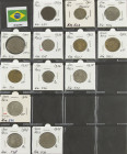 America - Collection coins Brazil and Peru in album, collected by type, mainly modern coins between 1869 and 2016