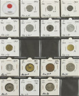 Asia - Nice collection Asian coins in album incl. Japan, Sri Lanka, Nepal, India, Loas etc., many modern and commemorative coins