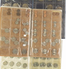 Asia - 3 albums with coins from Malaysia and Singapore collected by date and type, some nice qualities