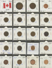 Canada - Collection coins Canada in album, Cent to 2 Dollars incl. commemorative issues