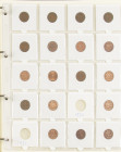 Canada - Nice 1 cent date collection of Canada starting 1902