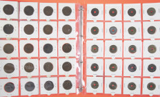 China - Collection Chinese coins incl. silver Yunnan 50 Cents, Kirin 50 Cents (L&M511, ex-broche), various Cash coins and 10 Cash