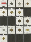 Europe - Collection coins of Eastern European countries in album, collected by type incl. Poland, Bulgaria, Transnistria, Russia etc.