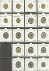 Europe - Collection modern Euopean coins in album, collected by type incl. France, Austria, Switzerland and Germany