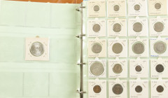 Europe - Collection coins Europe in album with Greenland, Iceland, Sweden, Russia etc.