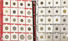 Europe - 2 albums European coins, collected by date and type a.w. Austria and Hungary also some silver