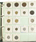Europe - Collection coins Europe in album with France, Switzerland, Portugal and Italy