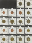 Euro's - Interesting collection Euro coins incl. many commemorative pieces incl. Finland 2 & 5 Euro, Portugal with 2½, 5, 7½ and 10 euro coins, San Ma...