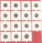 Collection Wilhelmina ½ cent - 25 cent
