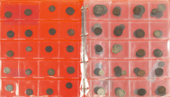 Dutch Provincial in albums - Small collection Dutch provincial coinage including Duiten, Dubbele Wapenstuivers, Schellingen, Guldens, etc. - Total ca....