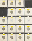 Dutch Provincial in albums - Collection Dubbele Wapenstuivers Holland 1700-1793 - Total 67 pcs.
