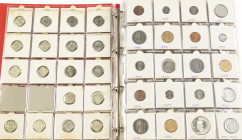 Euros - Collection euro and gulden coins a.w. coincards, also some miscellaneous