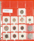 Dutch Provincial in albums - Small collection Dutch provincial coinage among which Duiten, Florijn, Leeuwendaalder, etc. - Total 13 pcs.