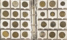 Album containing ca. 122 prize medals for skating tours