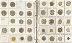 Album containing approx. 54 medals incl. royal house and municipal jubilee tokens