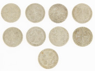 Dutch Provincial in boxes - Small box Austrian Netherlands: 1/4 Kronenthalers Maria Theresia 1763-1775 Brussel type with 4 crowns (KM 19 / Vanhoudt 82...