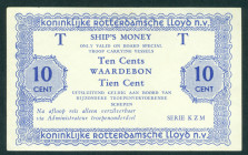 Netherlands - Scheepsgeld - Kon. Rotterdamsche Lloyd NV - Koninklijke Rotterdamsche Lloyd NV - zonder scheepsaanduiding - 10 Cent (1947) serie KZM bij...