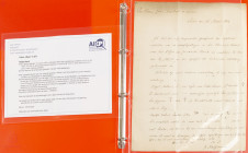 Netherlands Oversea - Nederlands-Indië - 1864 - Letter from Professor Hofman to Enschedé & Zonen dated 10 maart 1864 concerning the Chinese tekst on t...