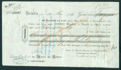 Netherlands Oversea - Nederlands-Indië - Bill of exchange ('wisselbrief') for ƒ 1.059,94 issued in Batavia, Mai 20, 1880, by the Dutch East Indies Dir...