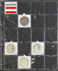 Album with ca. 41 ecu- euro- a.o. coinlike issues, incl. large formats and silver