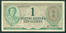 Netherlands Oversea - Nederlands Nieuw Guinea - 1 Gulden 1950 Juliana ( P.4a / Mev. 300 / PLNG1.1) - VF