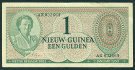 Netherlands Oversea - Nederlands Nieuw Guinea - 1 Gulden 1950 Juliana ( P.4a / Mev. 300 / PLNG1.1) - VF+