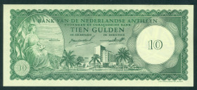 Netherlands Oversea - Nederlandse Antillen - 10 Gulden 2.1.1962 Aruba (P. 2 / PLNA16.2b) - UNC