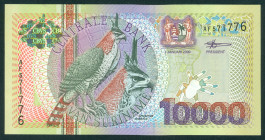 Netherlands Oversea - Suriname - 10.000 Gulden 1.1.2000 bonte kuifarend (P. 153) - a.UNC