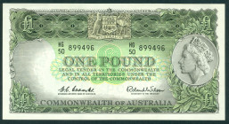 Australia - 1 Pound ND (1953-60) Queen Elizabeth II (P. 30a) - a.UNC/UNC