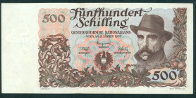 Austria - 500 Schilling 2.1.1953 portrait of Wagner-Jauregg (P. 134a) - XF/aUNC