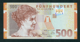Austria - 500 Shillings 1.1.1997 Rosa Mayreder (P. 154) - UNC