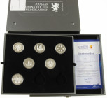 KNM-cassette '200 jaar Koninkrijk der Nederlanden' cont. 6 silver medals (25 gram) .999