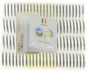 Belgium - Lot with 100x Belgium color 2 Euro coins 'Culture & Heritage series - Grand Place Brussels'