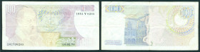 Belgium - 100 Francs 6.02.1970 Lambert Lombard ERROR (P. 134b) - interesting misprint with no signatures: several print runs face and back missing - F...