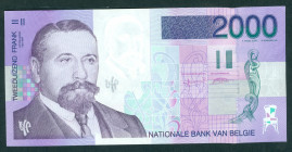 Belgium - 2000 Frank ND (1994-2001) Baron Victor Horta (P. 151) - a.UNC