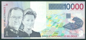 Belgium - 10.000 Francs ND (1997) King Albert II and Queen Paola at left (P. 152) - XF