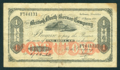 British North Borneo - 1 Dollar 1.1.1930 (P. 20) - Mount Kinabalu - Fine