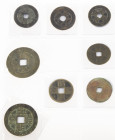 China - Ming dynasty, Chong-zhen 1628-1644, Value 5 wen / rev. jian wu, Jianqing (Shandong). The 5 wen coin were cast in early 1644 (DH 20.331; ZENO 2...