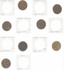 China - Lot with 7 coins Szechuan, all 20 Cash: AE 20 Cash (14.21 g.) ND (1903-05) (KM227; ZENO287305); AE 20 Cash (14.34 & 14.09 g.) ND (1903-05) (KM...