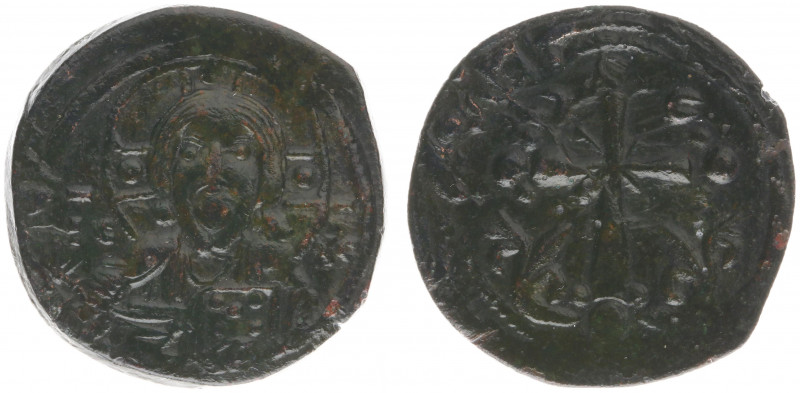 Nicephorus III Botaniates (1078-1081) - AE Follis (Constantinople, 4.52 g) - Fac...